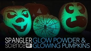 Glow Powder and Glowing Pumpkins - Cool Science Experiment