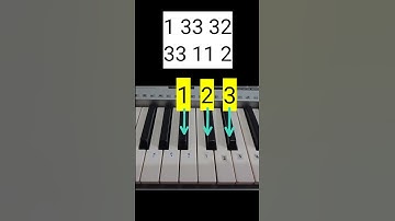 Thumbnail of Squid game not 🎹 easy tutorial for pianika, piano, keyboard or organ 🎶🎵