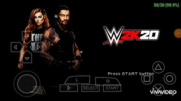 WWE 2k20 psp mod full version preview by gaming Messiah