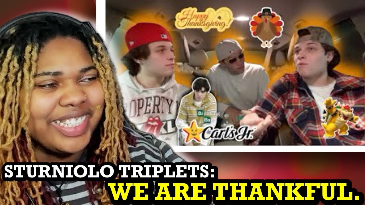 STURNIOLO TRIPLETS: WE ARE THANKFUL.