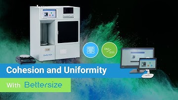 Cohesion & Uniformity Measurement and Calculation of Powder Materials Using PowderPro A1