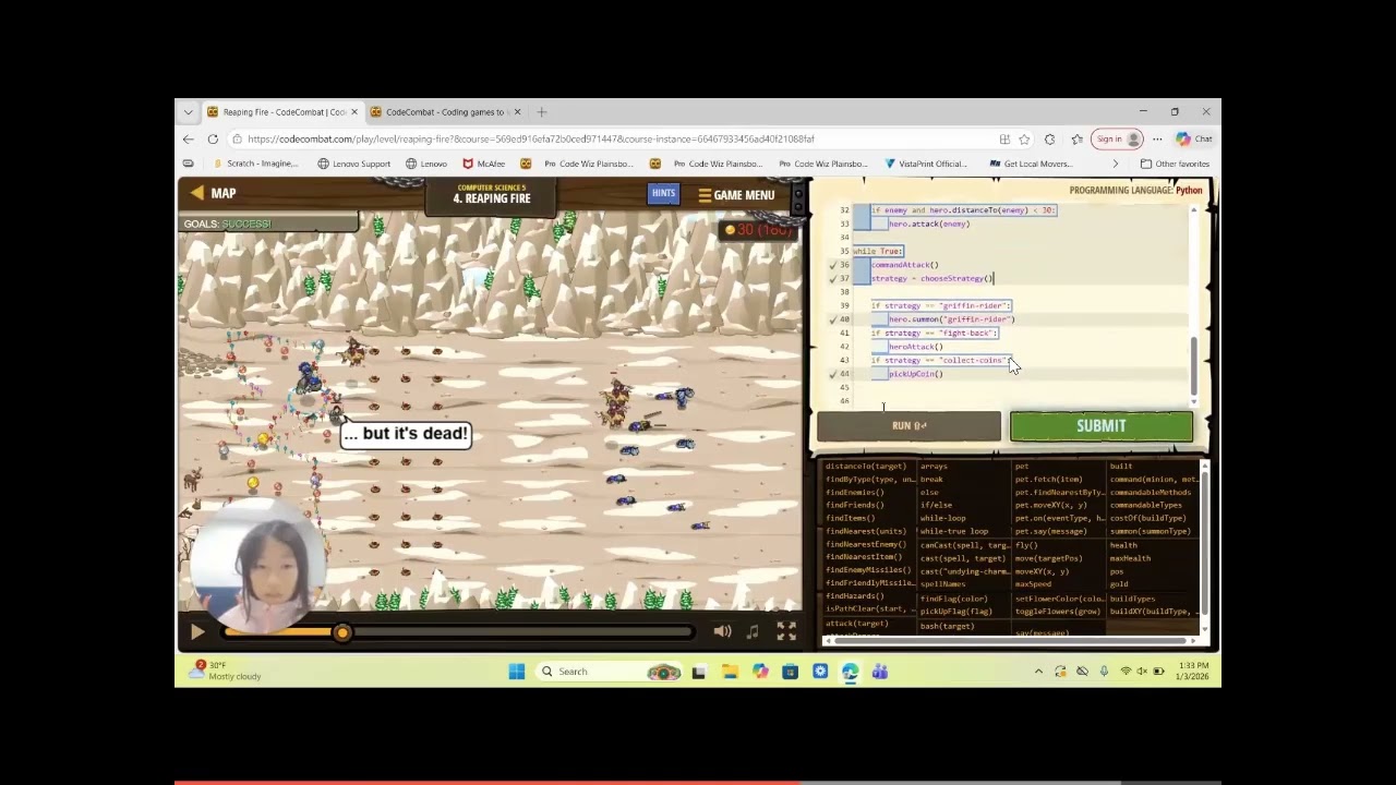 CodeCombat World 5 Level 3
