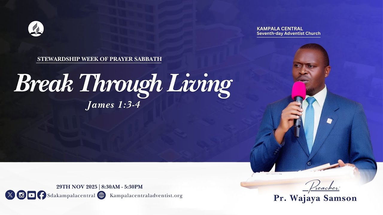 🔴Live: Sabbath Worship I Breakthrough Living With Pr. Wajaya Samson I 29th Nov 2025