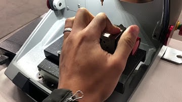 How to Cut High Security Keys by Code