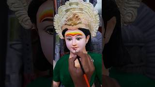 Devi Durga Mata Eyes Making  Idol Making Devi  devi navratri durgapuja viral shorts