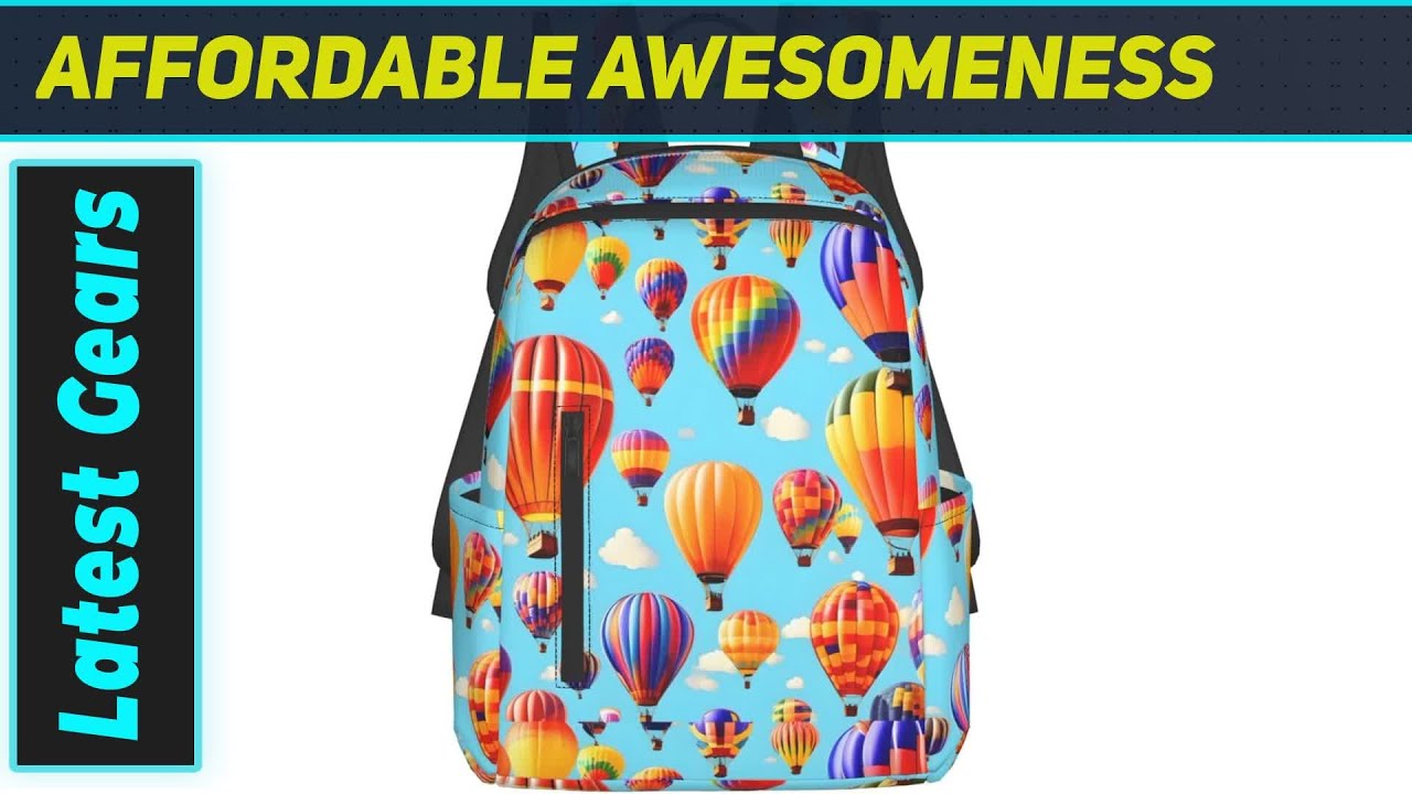 Рюкзак в виде воздушного шара: удивительная легкая дорожная сумка!
