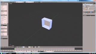 Mirror Tool - Very Basic Face Model - Blender