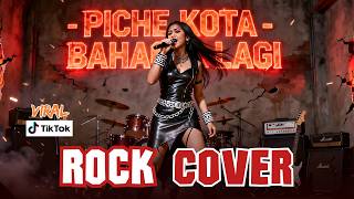 Piche Kota  Bahagia Lagi rock Cover U0026 Lirik  Powerful Double Pedal U0026 Distorsi Gitar 