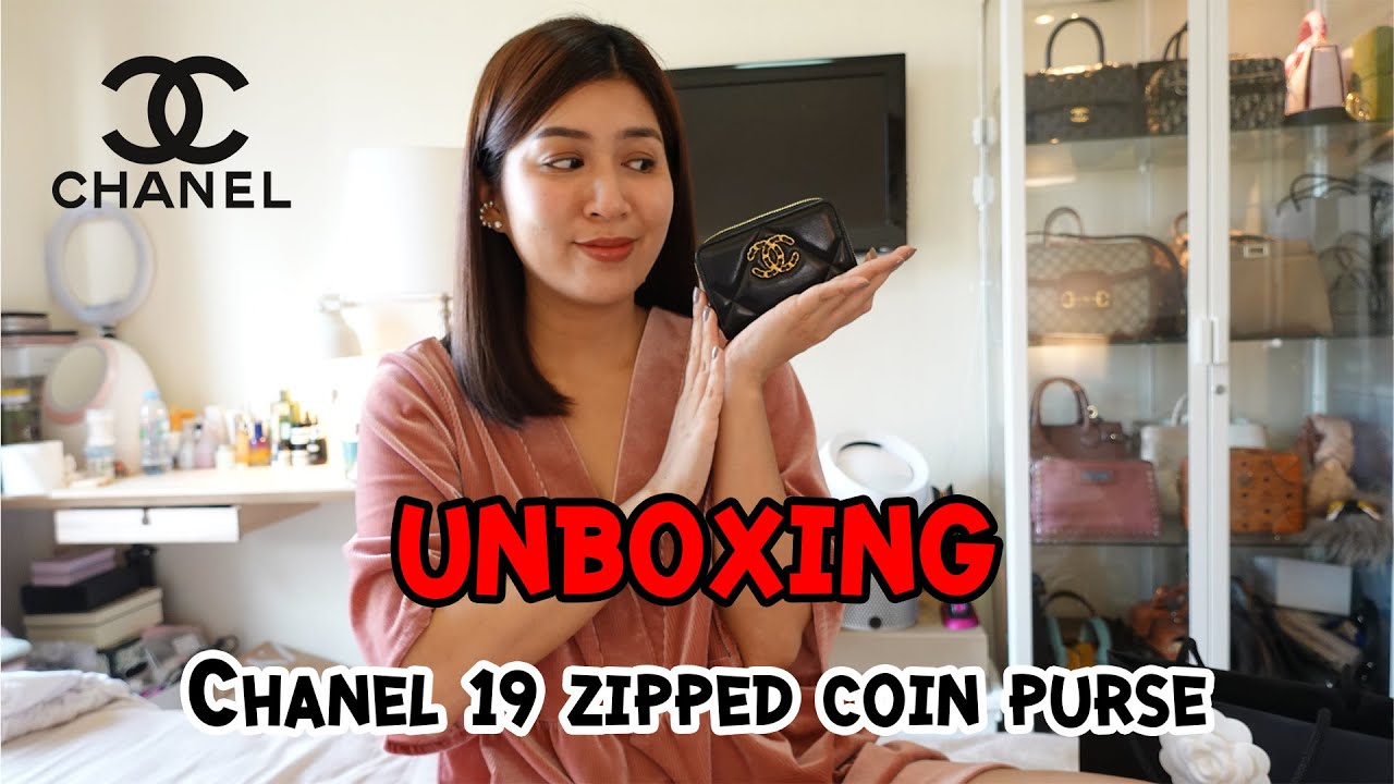 Unboxing Chanel Classic Zipped Coin Purse 💕 @ChanelOfficial