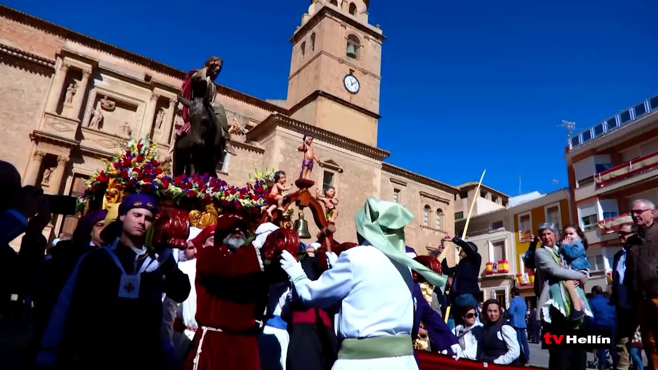 Procesión del Domingo de Ramos en Hellín - 1 de abril de 2023