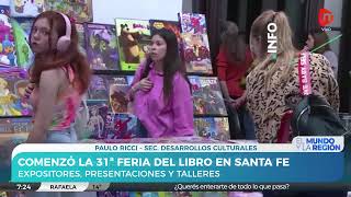 Edición 31° de la Feria del Libro | Ciudad de Santa Fe: Paulo Ricci - Sec. Desarrollos Culturales