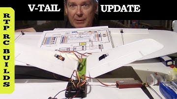 Ardupilot V-Tail Mixing Servo Setup Update, XUAV Mini Talon VTail Plane Part 9
