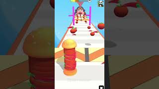 "Sandwich Runner 🍔🔥 CRAZY Burger Stack Challenge!Can IReach MAX Level? 😱 | Satisfying Food Run Game"