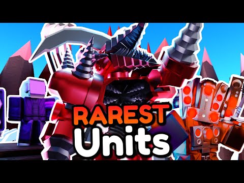 5 Rarest Units Vs Endless Mode!!