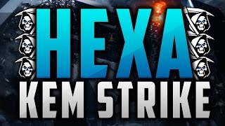COD Ghosts: DIRTY HEXA KEM STRIKE! - 6 KEM STRIKES IN 1 GAME! (Hexa KEM Strike Gameplay)