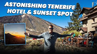 PHENOMENAL TENERIFE HOTEL with views and JAW DROPPING sunsets ☀️ Parador Teide National Park- WOW