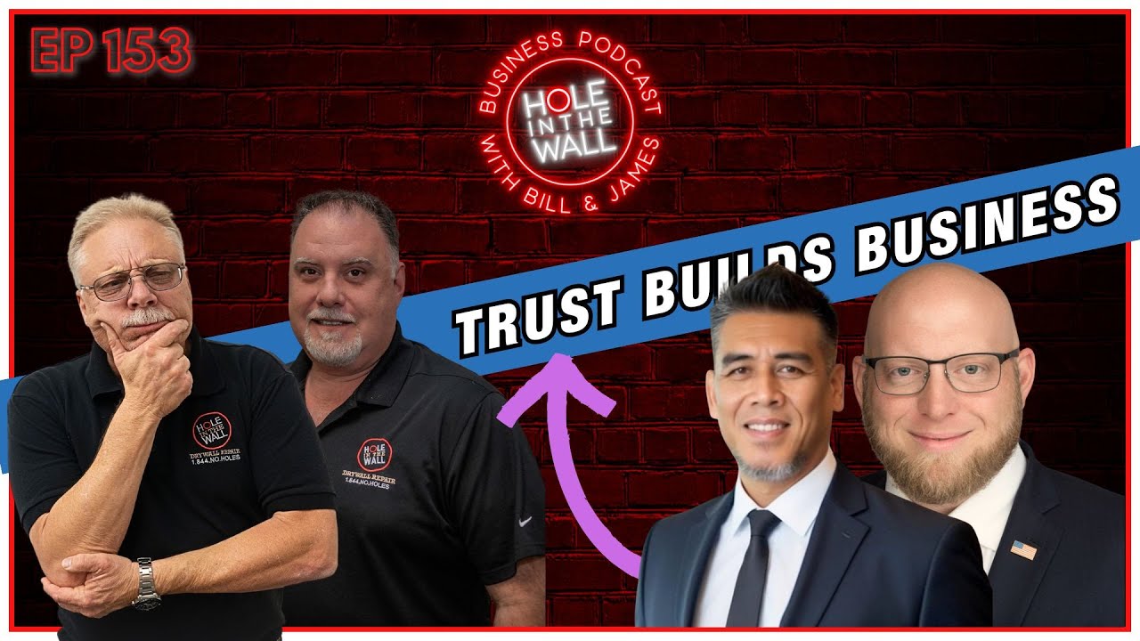 Building Trust & Scaling Teams | Hole On The Wall Business Podcast Ep 153 Ft. Tony & Steve