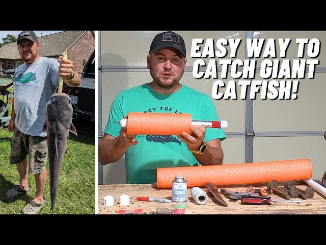 HOW TO MAKE THE BEST CATFISH JUG LINES OUT OF POOL NOODLES! 