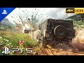 Ps5 the best chase in gaming history  immersive ultra graphics gameplay4k 60fpsruncharted 4