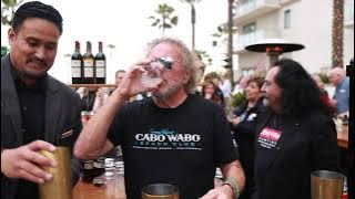 Sammy Hagar and Guests at the Cabo Wabo Beach Club Grand Opening Event