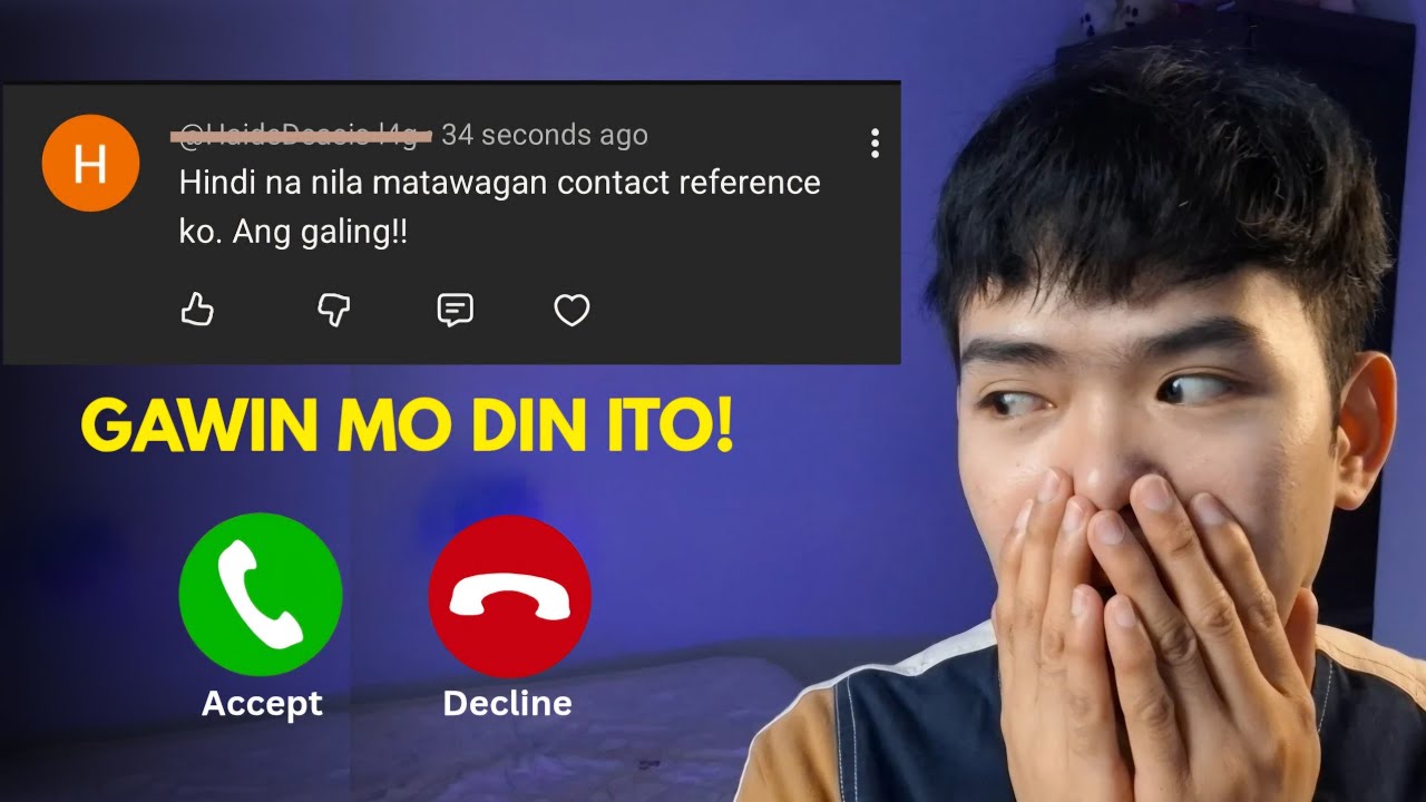 PAANO HINDI MA-HARASS NI OLA?( Hindi Matawagan ang Contact Reference)