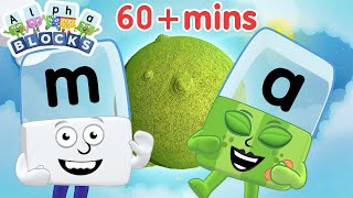 Alphablocks February Break Full Episodes | Learn to Read | @@officialalphablocks