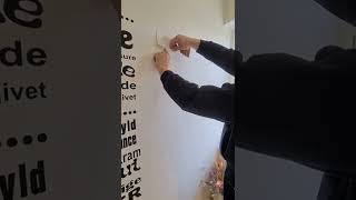 Opsætning Af Wallsticker - Ilovewallstickers.dk