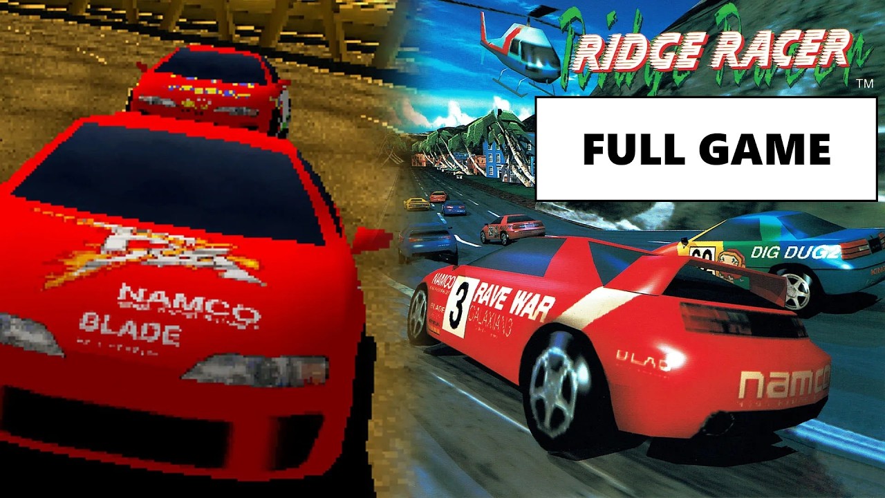 Ridge Racer [Full Game | No Commentary] PS4 - YouTube