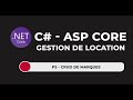 P2  gestion de location sous asp core  crud de marques