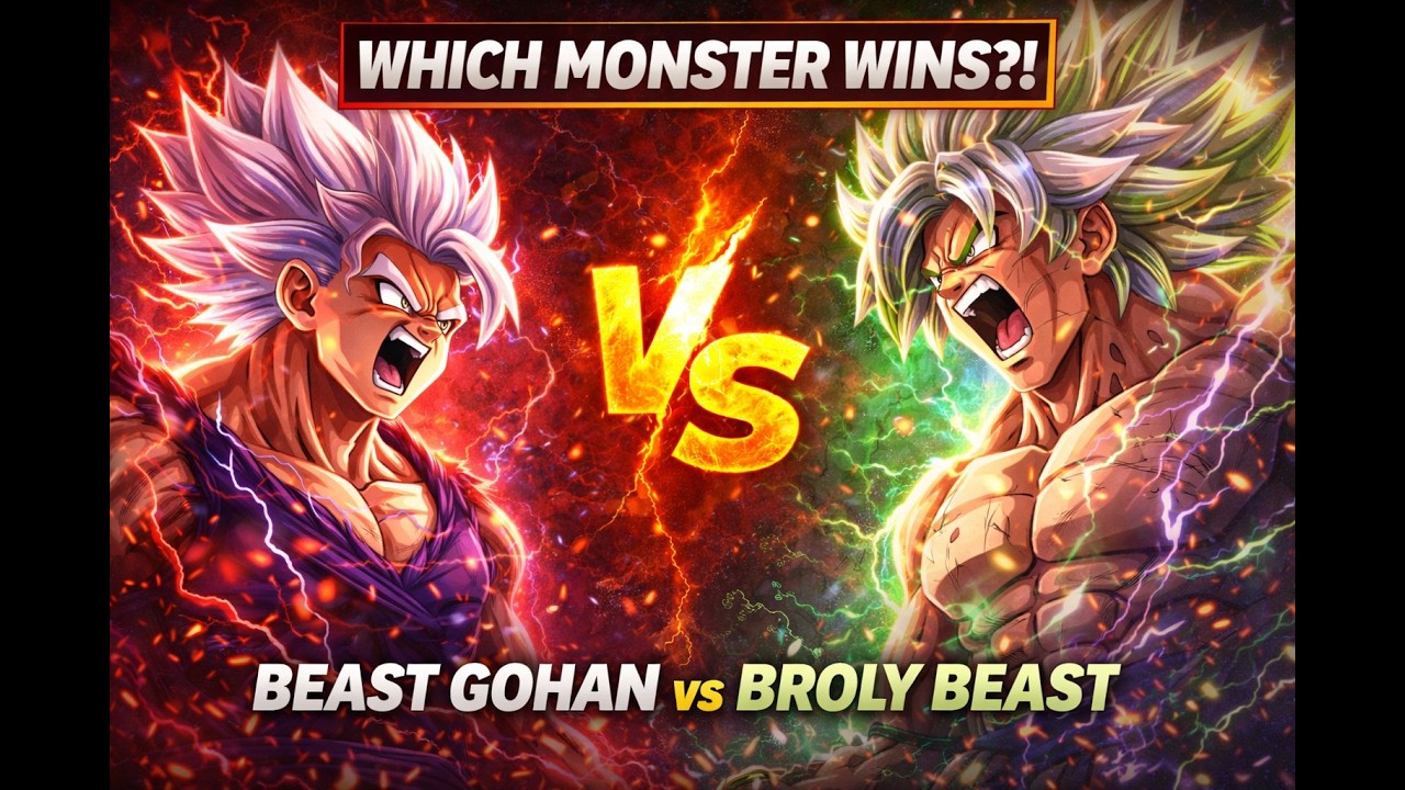 Beast Gohan vs Beast Broly – The Strongest Monster?! | Sparking Zero