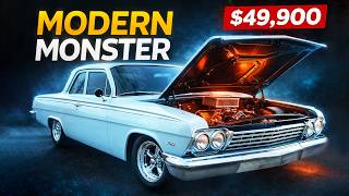 Restored 1962 Chevrolet Bel-Air 350 V8 4 Speed Classic Car Detailed Review