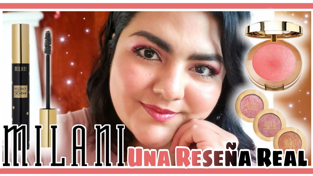 ⭐ Nueva Mascara MILANI HIGHLY RATED Y BAKED BLUSHES | Reseña - Tefy Villatoro
