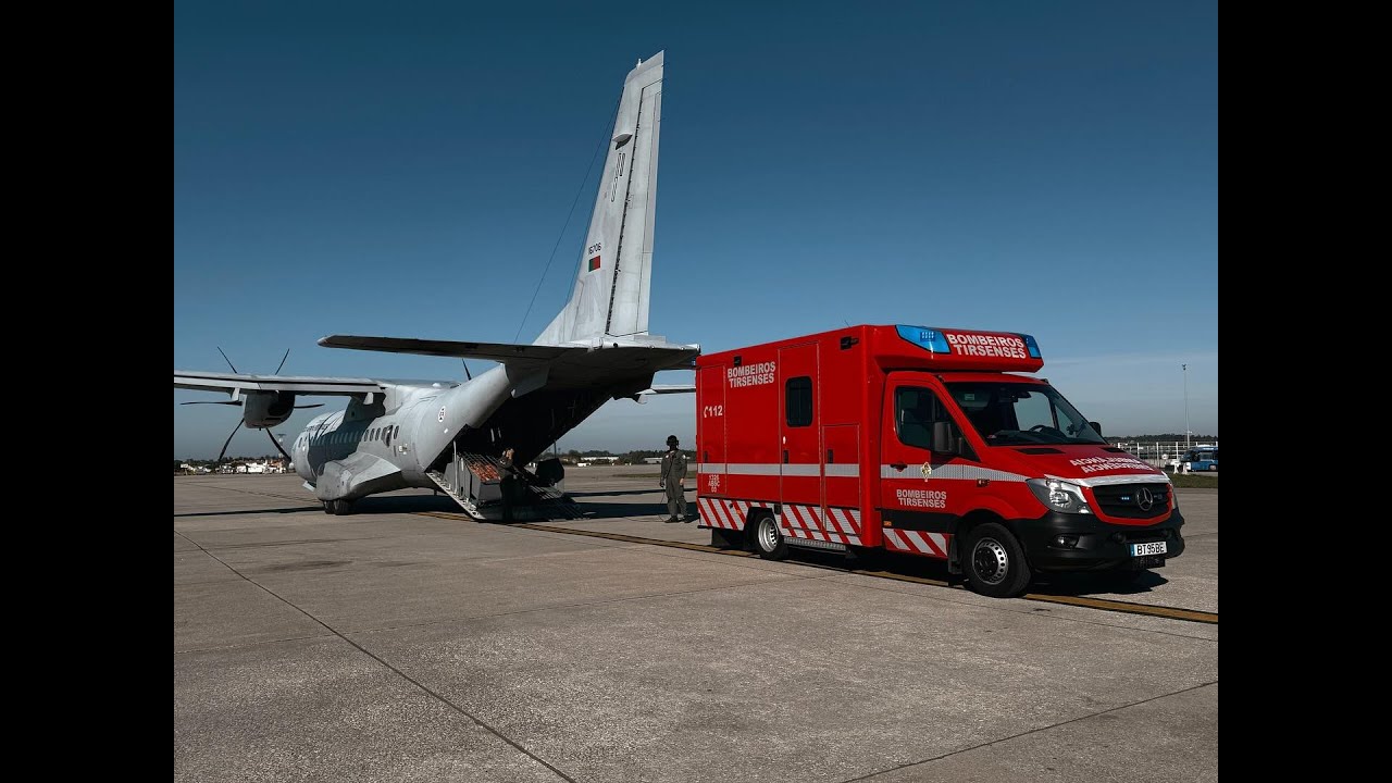 Bombeiros Tirsenses com ambulância diferenciada