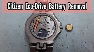 How To Replace or Set Battery on Citizen Eco Drive Watch | Citizen  Rechargeable Capacitor - YouTube