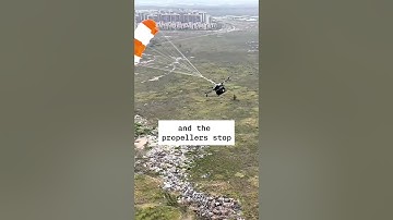 A MASSIVE drone with a built-in parachute, yes please! 🪂 DJI Delivery FlyCart 30