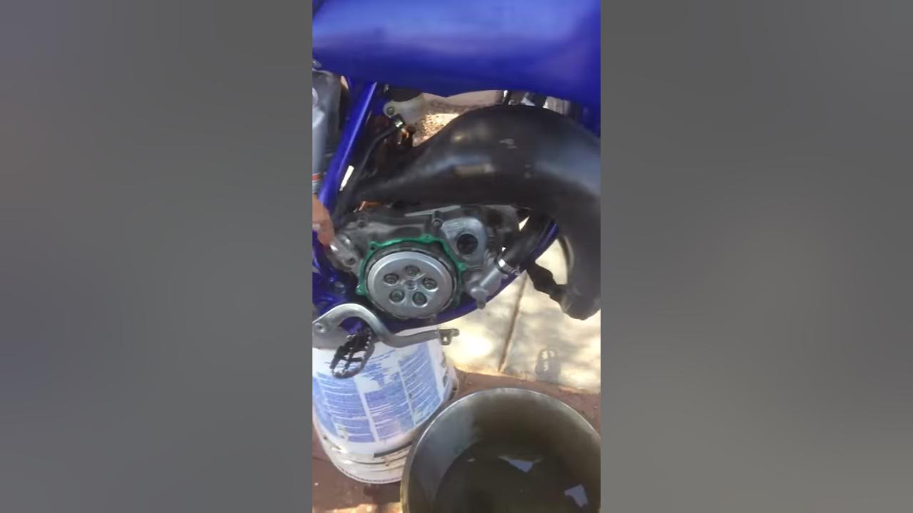 Yz85 kickstart jammed YouTube