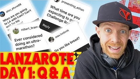 Lucy Charles & Reece Barclay Swimming Course Day 1: Travel Triathlon Q and A