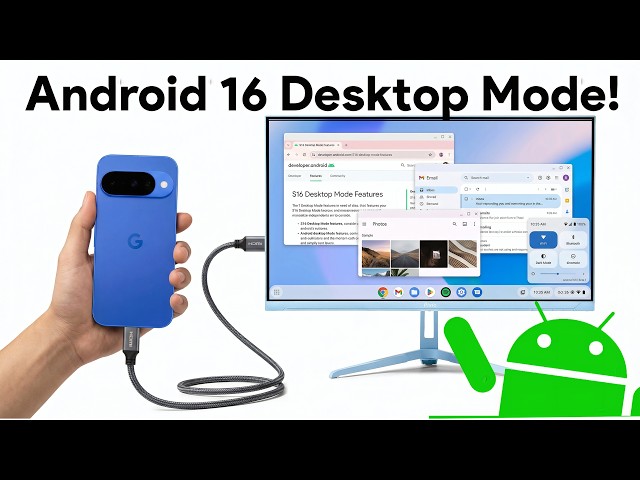 Google Finally Did It! Android 16 Desktop Mode Is Here