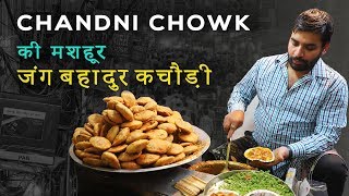 Jung Bahadur Kachori Wala l Oldest yet Finest Kachori of Delhi l Street Food