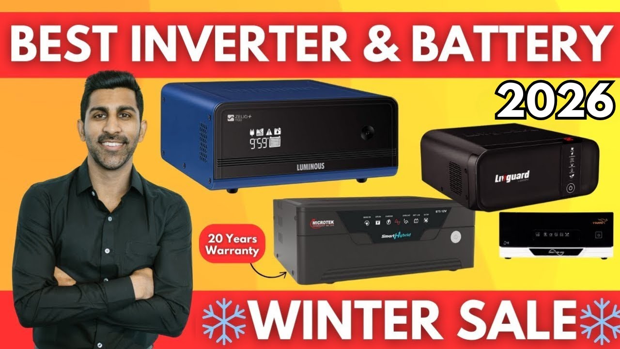 Best Inverter Battery For Home 2026 | Best Inverter For Home | Best ...