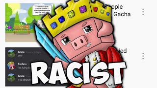 Details This Technoblade Hater is Racist... (GachaJulica) Update