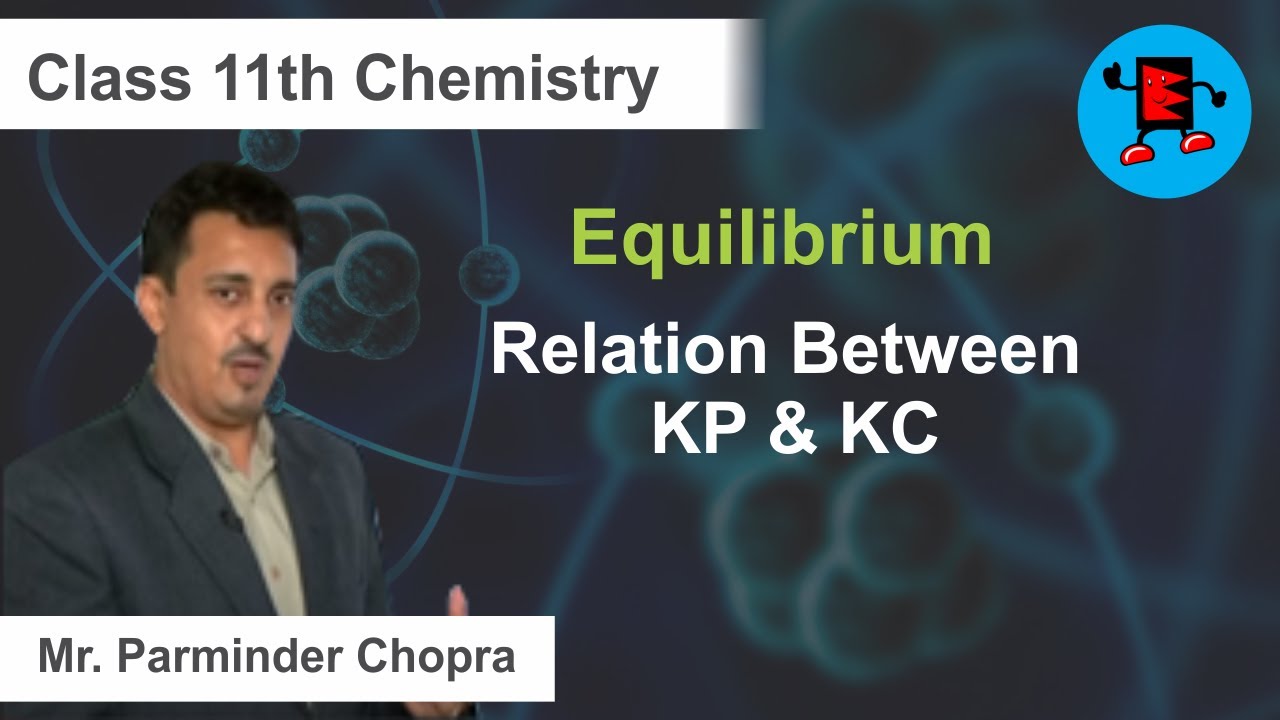 CBSE Class 11 Chemistry Equilibrium Relation between Kp & Kc