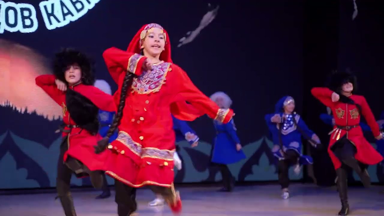 "Кунаки" Образцовый детско юношеский ансамбль танца Дагестана - Горцы Кавказа
