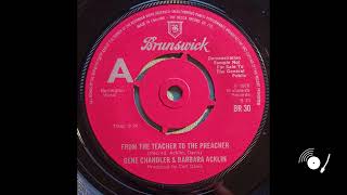 英7” Gene Chandler &amp; Barbara Acklin From The Teacher To The Preacher / Little Green App BR30 Brunswick プロモ /00080 From The Teacher To The Preacher - Barbara Acklin And Gene