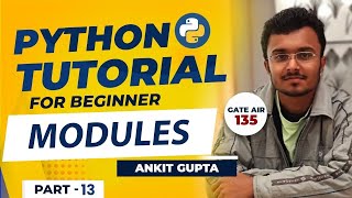 Modules in Python | Python Tutorial for Beginners | Gate at Zeal