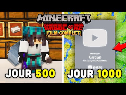 I Survived 1000 Days on Minecraft Hardcore [FULL MOVIE]