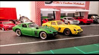 What's up hot wheels heads welcome back to esto's custom wheels. today
i worked on a toyota 2000 gt and ferrari 250 gto. both of these cars
are at the ...