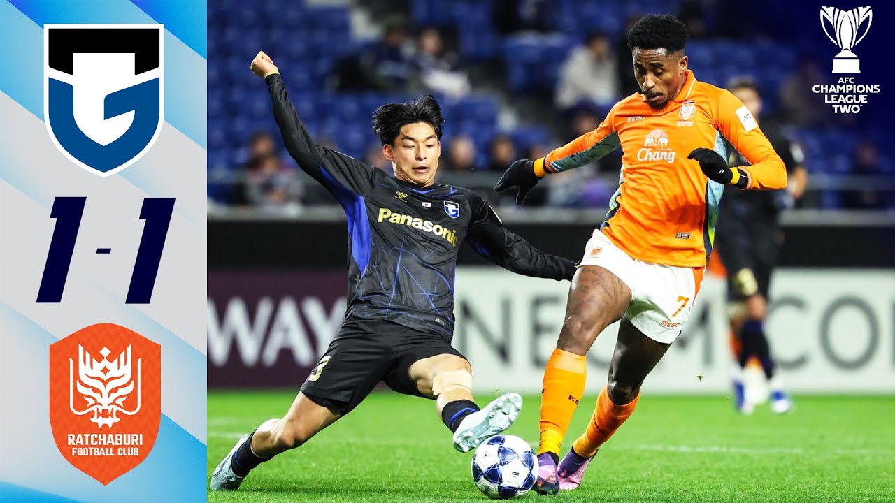 Ratchaburi earn valuable away draw! | Gamba Osaka 🇯🇵 vs Ratchaburi FC 🇹🇭 | Highlights ACL Two™