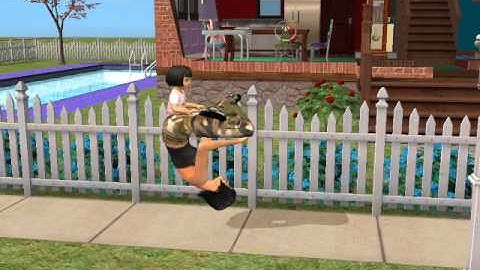 The Sims 2 - Fun with the move_objects on cheat