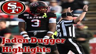 Jaden Dugger Highlights | San Francisco 49ers Linebacker | Louisiana | 2026 NFL Draft